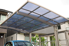 カーポートの破損